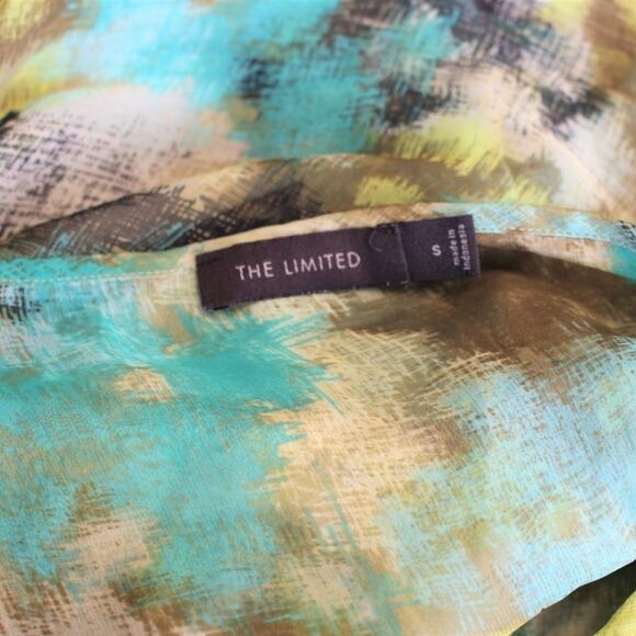 The Limited Flowy Watercolor Print Top S - Picture 3 of 6